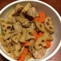 もふまこり's cooksnap of when they made れんこんと鶏の照り煮.
