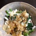 ポメちょん's cooksnap of when they made 夏の一品！モロヘイヤと長芋の梅和え.