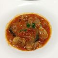 なかつかさのたいふ's cooksnap of when they made ソースたっぷりなナスとチキンのトマト煮.