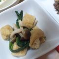 ★LINA★'s cooksnap of when they made 小松菜と油揚げの煮びたし.