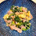 モミ太くん's cooksnap of when they made 簡単！豚こまとほうれん草の甘酢炒め.