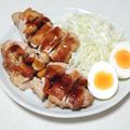 ぱふ's cooksnap of when they made スタミナ☆チキンステーキ お弁当にも.