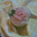 あみゅーな's cooksnap of when they made 桃ゼリーとムース♪　粉寒天でつくっちゃお.