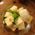 かめのももこ's cooksnap of when they made 梅紫蘇香る長芋と枝豆の和風サラダ.