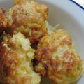 ダブルおさかな's cooksnap of when they made 鶏ミンチ＆玉ねぎ＆大葉のふんわりかき揚げ.