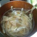 3natsuki3's cooksnap of when they made もやしとベーコンのスープ.