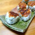ユキエ１８号's cooksnap of when they made ごまみそ焼きむすび.