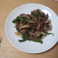 maria3505's cooksnap of when they made 牛肉のブラックペッパー炒め.