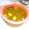 とみちゃんでつ's cooksnap of when they made VIVシリコンスチーマーで作るカレー.