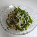 kurri's cooksnap of when they made 副菜　もやしとピーマンのあっさり茹で.