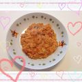 ふぅこりんママ's cooksnap of when they made カゴメ基本のトマトソースdeエビリゾット.
