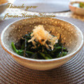 白玉季菜粉's cooksnap of when they made ほうれん草磯辺和え.