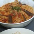 chafame's cooksnap of when they made 夏♡なすのトマトパスタ.