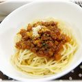 kitty　's cooksnap of when they made 超簡単☆おいしい！！我が家のミートソース・スパゲティ♪.