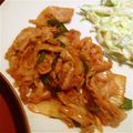 えっちゃそ928's cooksnap of when they made 酒の肴に豚キムチチーズ焼き.