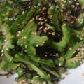 ユリパン's cooksnap of when they made ゴーヤの塩昆布和え.