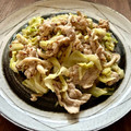 pali's cooksnap of when they made 豚こまとキャベツの粒マスマヨソテー.