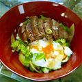 crystaI's cooksnap of when they made たまには、がっつりステーキ丼.