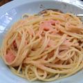 トトと。's cooksnap of when they made 簡単☆ランチに♪＊明太子クリームパスタ＊.