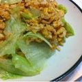 えだまめじろう's cooksnap of when they made パラパラ黄金✫レタスチャーハン.