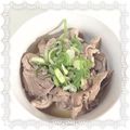さやあ☆'s cooksnap of when they made 豚しゃぶ　めんつゆ×お好きな薬味で♡.