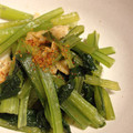 norimakiii's cooksnap of when they made めんつゆで！こまつなと油揚げの煮浸し.