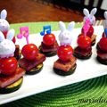 まゆディッシュ's cooksnap of when they made スパムとズッキーニーとトマトのピンチョス.