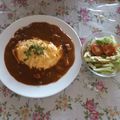 kana421's cooksnap of when they made 簡単オムカレー☆.
