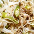 シロクロ7's cooksnap of when they made ｢もやし･おくら･きのこのあえもの｣.