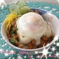よしえうさぎ's cooksnap of when they made 納豆と温泉玉子の冷奴.