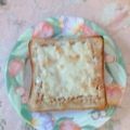 あざらしの赤ちゃん's cooksnap of when they made シーチキンとチーズのっけた食パン.