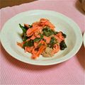 kei1101's cooksnap of when they made 鮭とほうれんそうのみぞれあえ.