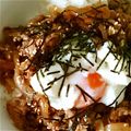 はーなたん's cooksnap of when they made 甘辛こってり☆旨い豚丼☆.