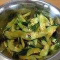 yskwchie's cooksnap of when they made きゅうりのナムル（オイムッチム).