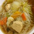 Belly08's cooksnap of when they made 体があったまる　白菜とチキンの春雨スープ.