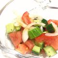 さぶちゃん。's cooksnap of when they made トマトときゅうりのワインビネガーサラダ.