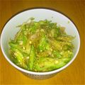 なな88's cooksnap of when they made オクラとみょうが美味しいゴマゴマ〜.