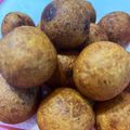 kaiyui's cooksnap of when they made カリカリもちもち★米粉と豆腐のドーナツ.