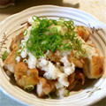 こうまさmam's cooksnap of when they made 鶏竜田みぞれ和え.
