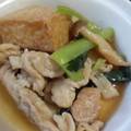みい５２１２'s cooksnap of when they made 生揚げと豚肉と小松菜のピリ辛炒め.