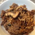tomagomama's cooksnap of when they made お弁当や丼にも～♬牛肉とキノコの甘辛煮.
