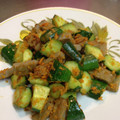 ぴかゆきまる's cooksnap of when they made きゅうりのガラ炒め.