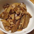 daikanon's cooksnap of when they made 鶏皮とゴボウの甘辛煮.