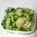 サーフブレイド's cooksnap of when they made さっぱりきゅうりの中華漬け.