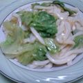 すがみほ's cooksnap of when they made 桜海老＆レタスのアジアン焼きうどん.