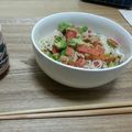 applejunko's cooksnap of when they made 夏はコレ☆トマトとアボカドのそうめん.