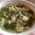 BellmanM's cooksnap of when they made ふわふわ卵のゆで鶏スープ.