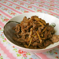 赤い電話's cooksnap of when they made 牛こまと生姜の甘辛炒め.