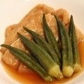 PopR's cooksnap of when they made もう一品！油揚げとオクラ煮.