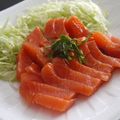 スタイリッシュママ's cooksnap of when they made ✿刺身用サーモンの❀さっぱり✿サラダ風.